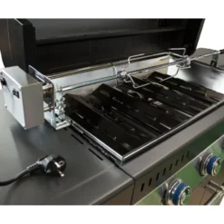 CAMPINGAZ Broche Avec Moteur 230 V -Camping Car Équipement Boutique campingaz broche avec moteur 230 v 4