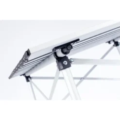 CAO Table à Lattes Pliante Grise -Camping Car Équipement Boutique cao table a lattes pliante grise 2