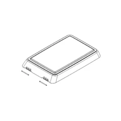 DOMETIC Couvercle De Rechange Midi Heki Style