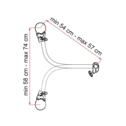 FIAMMA Bike-Block Pro 4 -Camping Car Équipement Boutique fiamma bike block pro 4 4