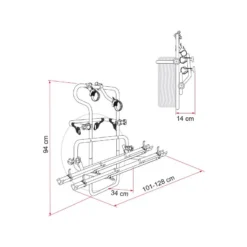 FIAMMA Carry-Bike Backpack 4x4 -Camping Car Équipement Boutique fiamma carry bike backpack 4x4 4