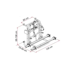 FIAMMA Carry-Bike Lift 77 7 FIAMMA Carry-Bike Lift 77 -Camping Car Équipement Boutique fiamma carry bike lift 77 2