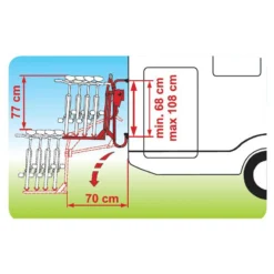 FIAMMA Carry-Bike Lift 77 9 FIAMMA Carry-Bike Lift 77 -Camping Car Équipement Boutique fiamma carry bike lift 77 4