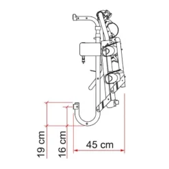 FIAMMA Carry-Bike Lift 77 E-Bike -Camping Car Équipement Boutique fiamma carry bike lift 77 e bike 2