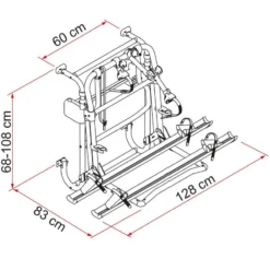 FIAMMA Carry-Bike Lift 77 E-Bike -Camping Car Équipement Boutique fiamma carry bike lift 77 e bike 3