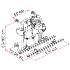 FIAMMA Carry-Bike Motor Lift 77 -Camping Car Équipement Boutique fiamma carry bike motor lift 77 2