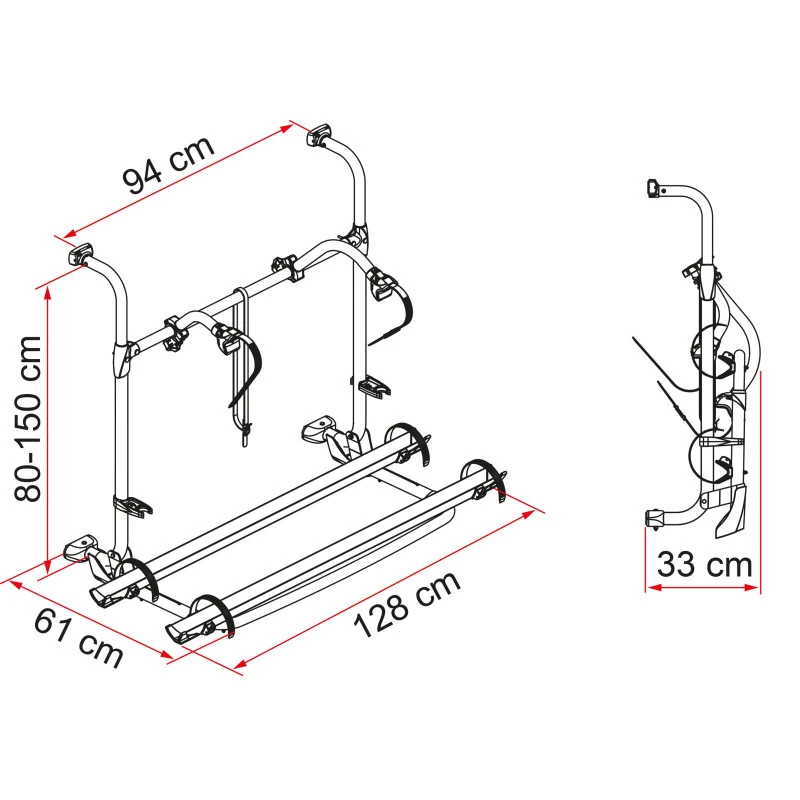 FIAMMA Carry Bike Pro Autotrail 2 FIAMMA Carry Bike Pro Autotrail – Image 2