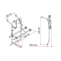 FIAMMA Carry Bike | Vito W638 - Hayon 5 FIAMMA Carry Bike | Vito W638 - Hayon -Camping Car Équipement Boutique fiamma carry bike vito w638 hayon 2
