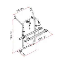 FIAMMA Carry Bike | VW T5 - Hayon 5 FIAMMA Carry Bike | VW T5 - Hayon -Camping Car Équipement Boutique fiamma carry bike vw t5 hayon 2