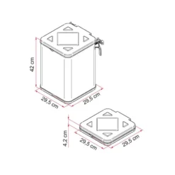 FIAMMA Pack Waste -Camping Car Équipement Boutique fiamma pack waste 4
