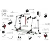 FIAMMA Pièces Détachées Carry-Bike VW T6 PRO