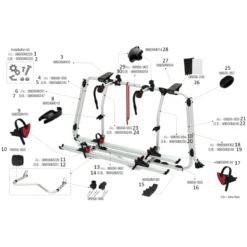 FIAMMA Pièces Détachées Carry-Bike VW T6 PRO