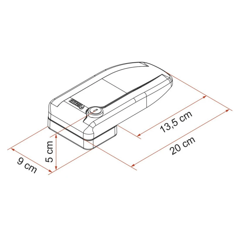 FIAMMA Safe Door Magnum Frame 2 FIAMMA Safe Door Magnum Frame – Image 2