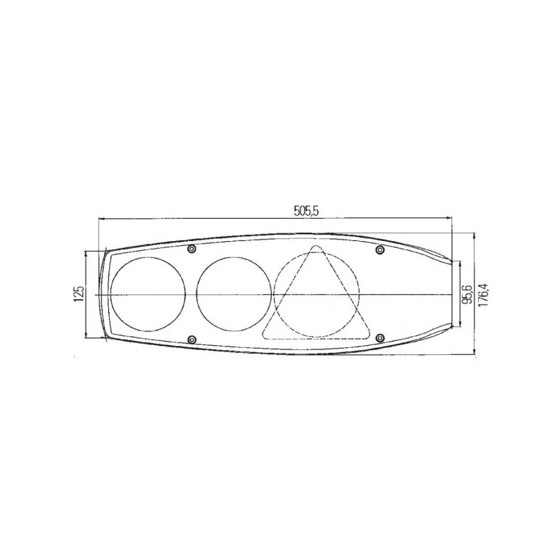 HELLA Feux Arrières Caraluna II Chromés Camping-car 3 HELLA Feux Arrières Caraluna II Chromés Camping-car – Image 3