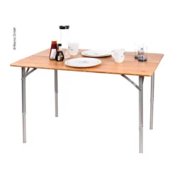 HT Table En Bambou 100 X 65 Cm