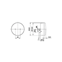 JOKON Feu Arrière 730 13 JOKON Feu Arrière 730 -Camping Car Équipement Boutique jokon feu arriere 730 o 122 mm 6