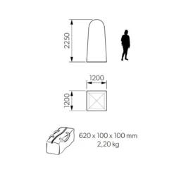 KAMPA Loo-Loo -Camping Car Équipement Boutique kampa loo loo 2