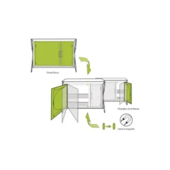 OUTWELL Drayton Kitchen Table -Camping Car Équipement Boutique outwell cuisine exterieure 6