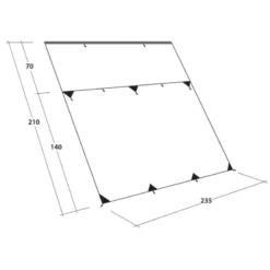 OUTWELL Hillcrest Tarp -Camping Car Équipement Boutique outwell hillcrest tarp 6