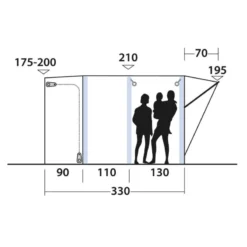 OUTWELL Newburg 240 Air -Camping Car Équipement Boutique outwell newburg 240 air 13