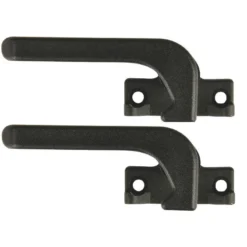 PLASTOFORM Lot De Fermetures Sans Bouton Noire