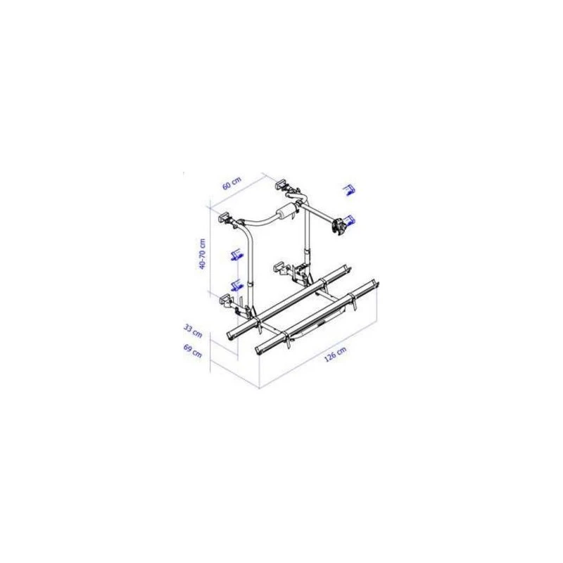 THULE Porte-vélos Essential Short 2 THULE Porte-vélos Essential Short – Image 2