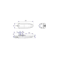 THULE Universal Lock White -Camping Car Équipement Boutique thule universal lock white 7